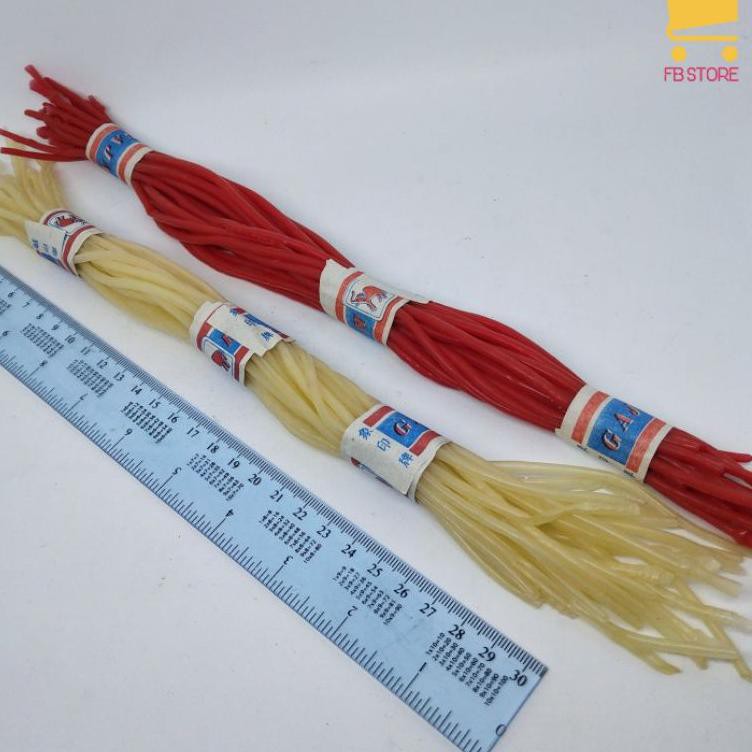 Mall karet pentil sepeda / ketapel GAJAH +-30cm per ikat 3-4mm (+-26pcs) warna random terbaik