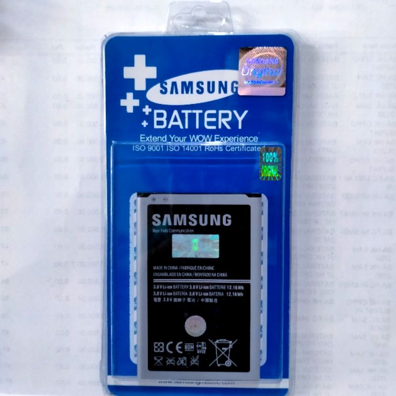 Baterai Original Samsung Note 3 N9000 N9005 N9006 NOTE3 Battery Batre Bat Note 3 N900 N9005 N9006