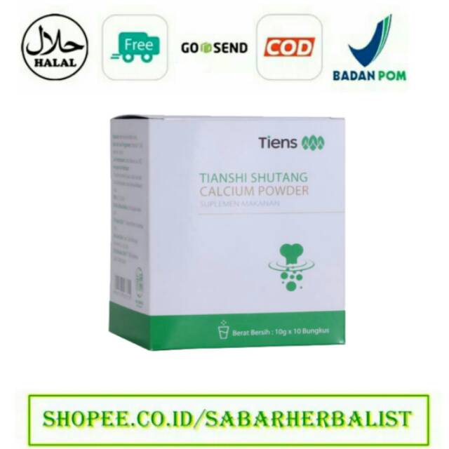 Thiansi Shutang Calsium Powder - Susu Tiens Kalsium anti Diabetes -Susu diabetes