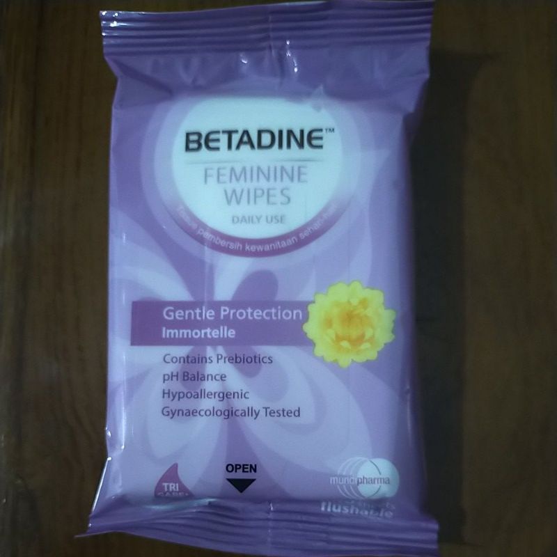 Betadine Feminine Wipes 10's