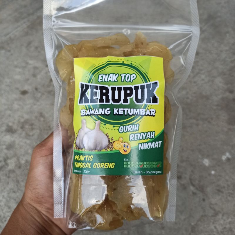 krupuk bawang ketumbar / kerupuk bawang / kerupuk ketumbar / krupuk ketumbar /krupuk bawang/ketumbar