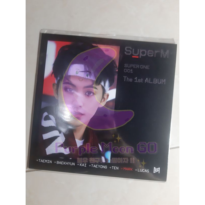 mark lp signed superm [BOOKED]