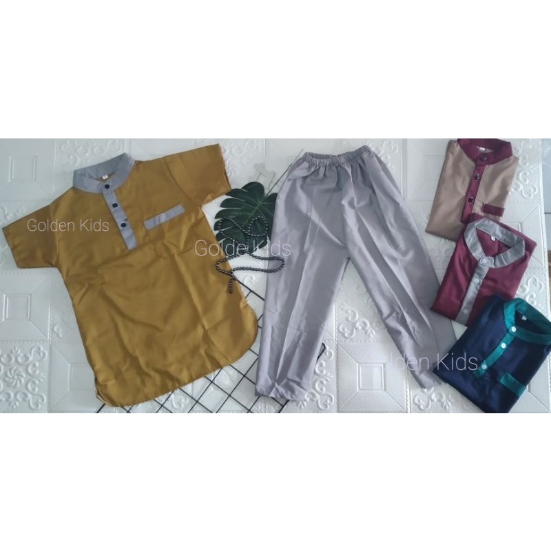 Setelan Koko/Koko Turki Toyobo Anak Laki-laki 2-5 Tahun