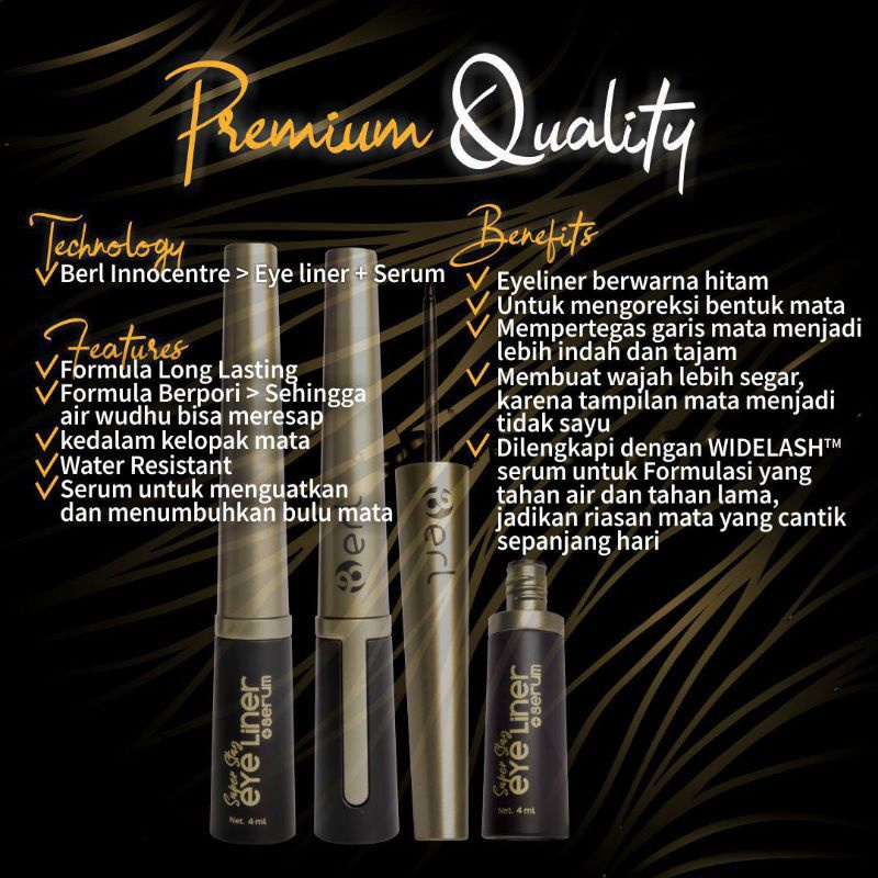 Eyeliner B Erl Cosmetic // B erl Cosmetic Original