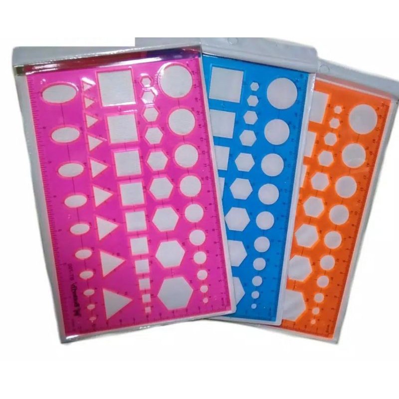 

penggaris bentuk butterfly BT-790