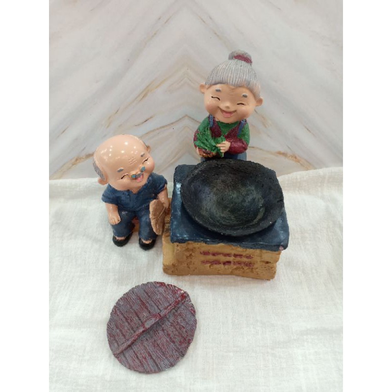 Hadiah kakek nenek /kakek nenek pajangan / kakek nenek