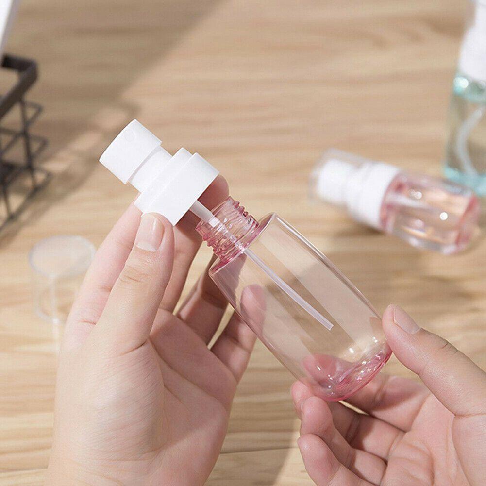 Preva 6pcs Botol Spray Kosong Botol Disinfektan Peras Travel Portabel