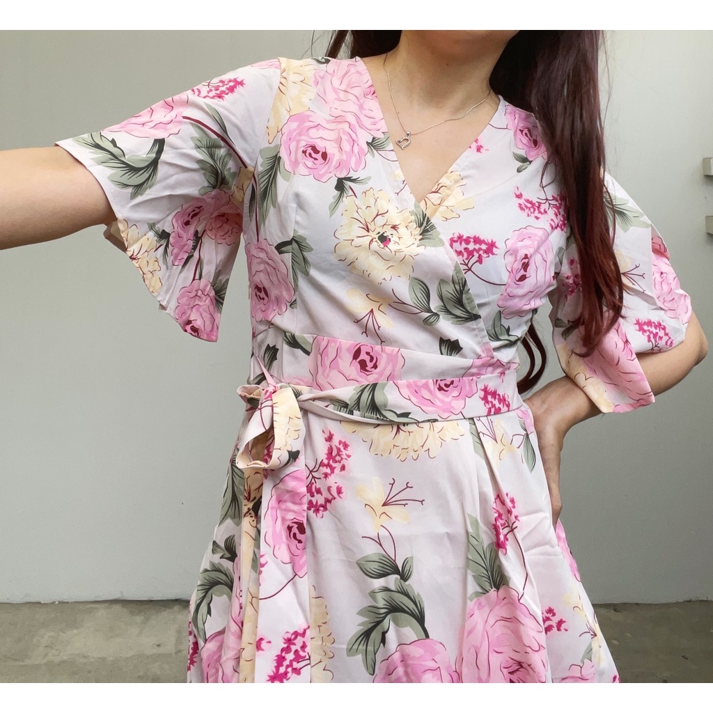 ST08 - SETELAN CASUAL WANITA BASIC  KIMONO KATUN RAYON