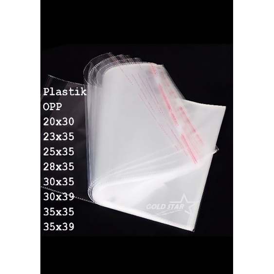 

PLASTIK OPP Seal Lem Plastik Bening Packing