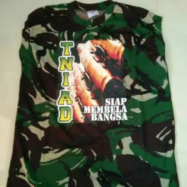 SKD    kaos rembo loreng gambar