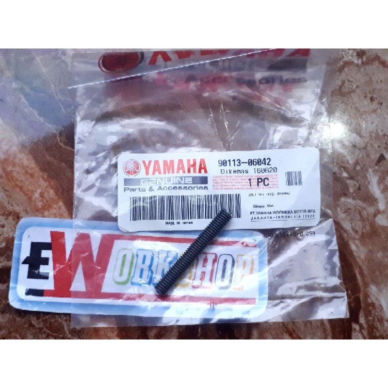 Baut Setelan Stut Stud Drek Dreg Kopling - RX King RXK RXS Asli Yamaha 90113-06042