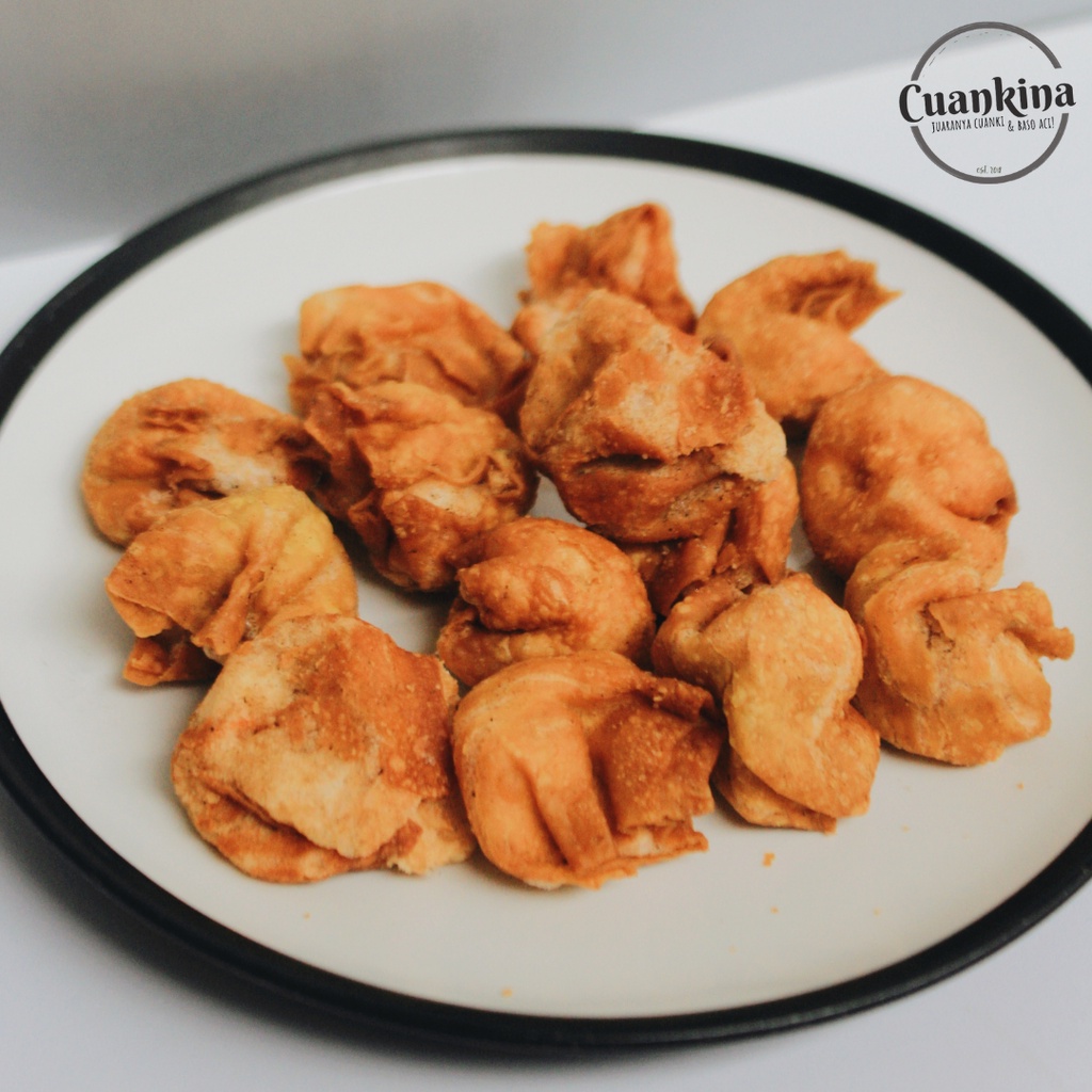 

CUANKI SIOMAY 100PCS PREMIUM, Termurah Asli Garut, Gurih Renyah Kualitas Terbaik!