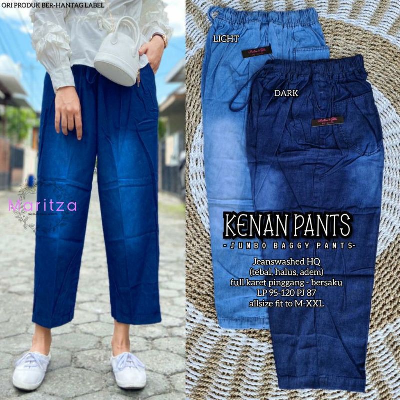 KENAN BAGGY PANTS JUMBO by Maritza | Celana bagy Jeans