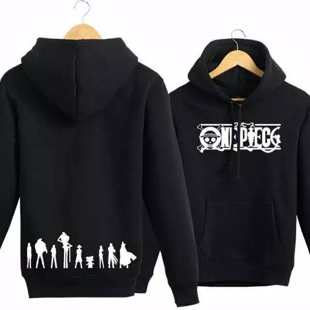 Sweater anime one piece crew bajak laut