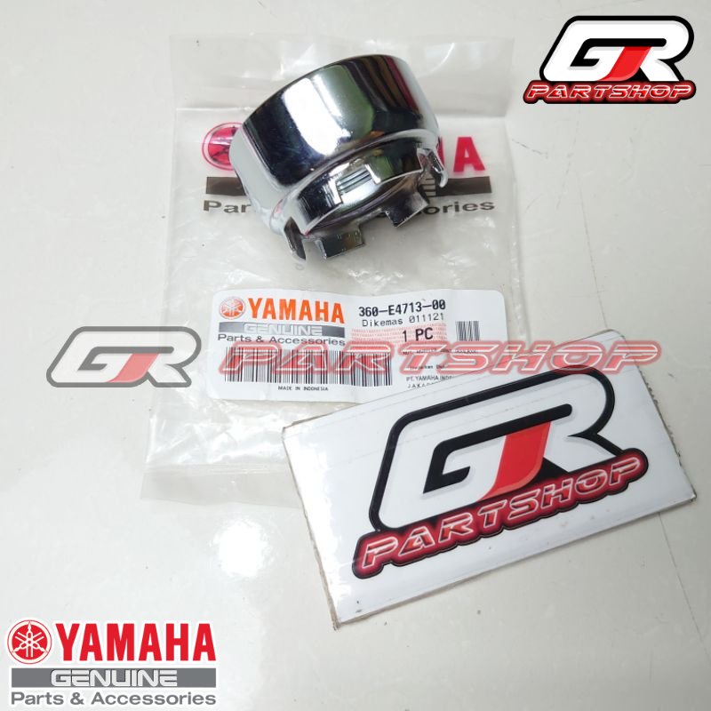 cincin sambungan knalpot rx king chrome ori ygp rxking rx-king mur leher leheran kenalpot mufler muffler exhaust crom chrom crum