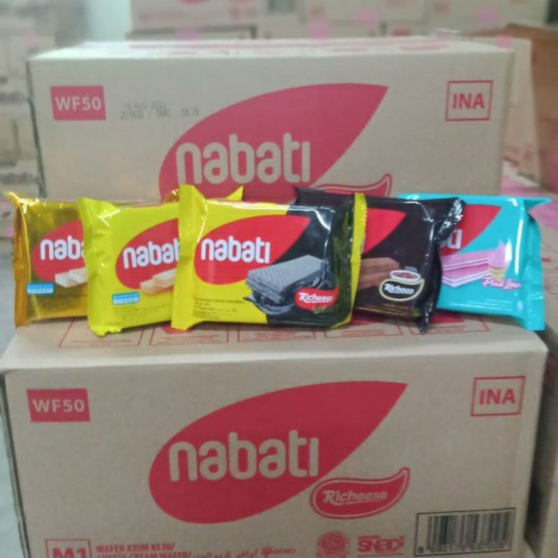 

Nabati Recheese 2000an 39gr isi 60 pcs/dus