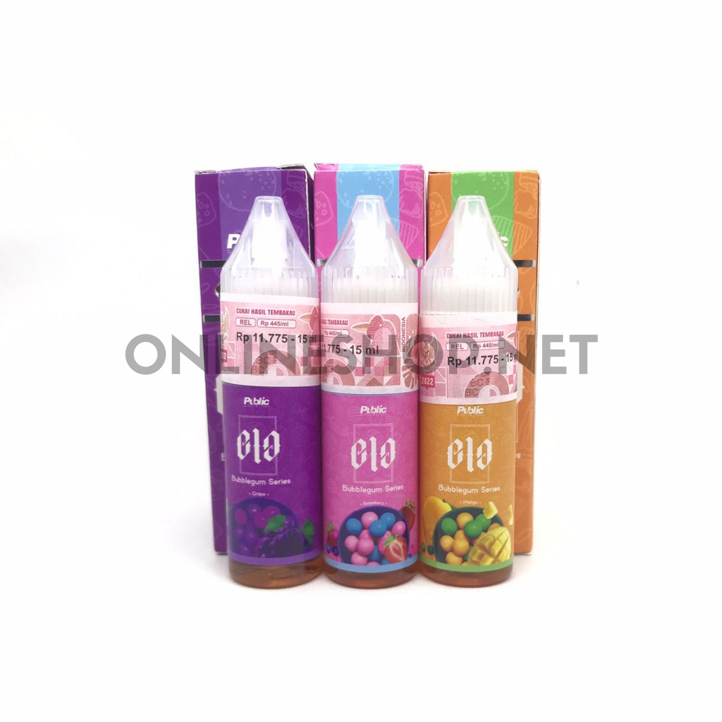 SN -ENO BUBBLEGUM / ELO BUBBLEGUM SERIES 15ML/30ML TERMURAH