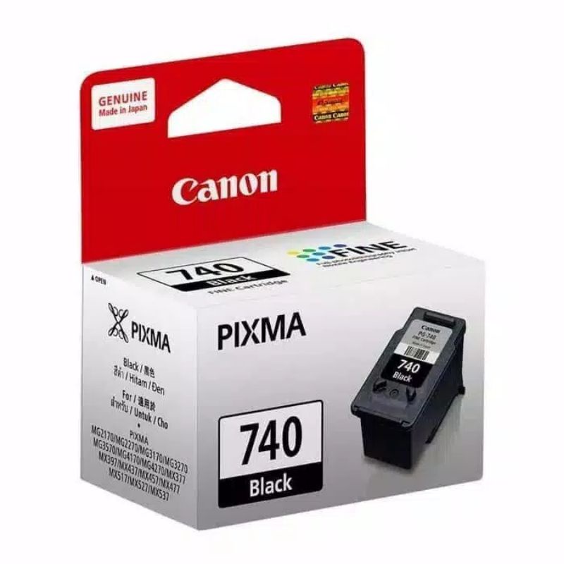 Tinta CARTRIDGE CANON PG740 Printer  MG2170.MG2270.MG3170.MG3270.MG3570