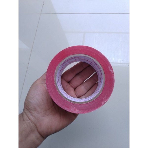 Lakban Fragile 2Inch 50M 100M Atau Panjang 50 M / 100 Meter Lebar 48Mm Lakban 2&quot; Perekat Selotip Jangan Dibanting Awas Pecah Belah Warning