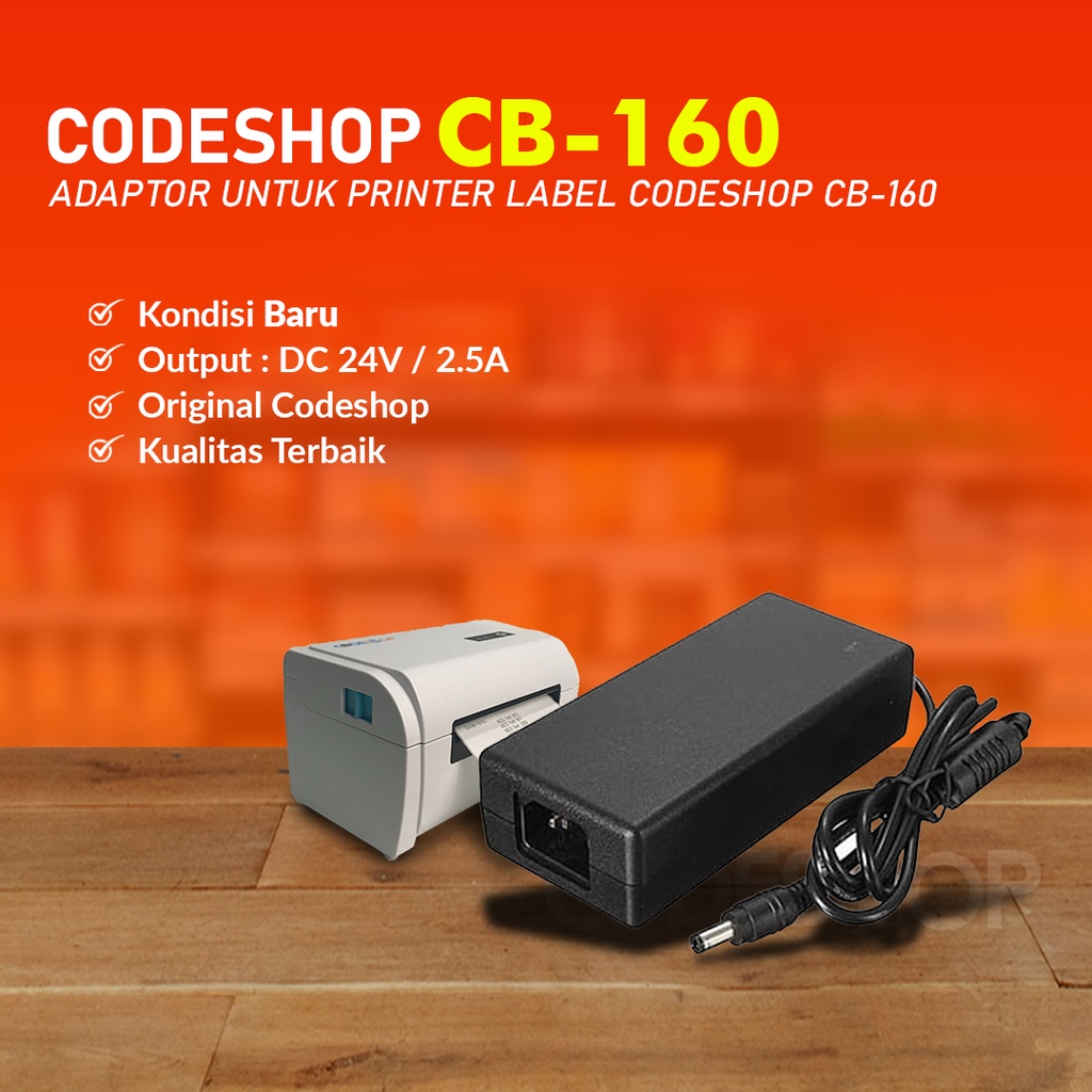 Adaptor Printer Barcode Codeshop CB-160BT