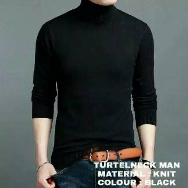 Sweater rajut pria / sweater turtelneck men
