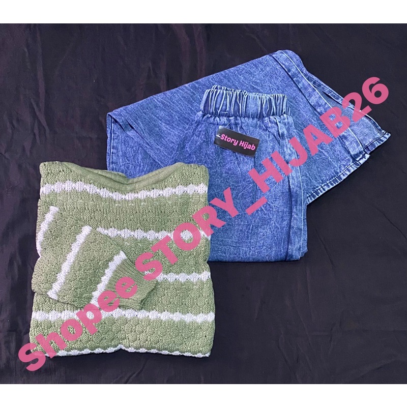 KIREI SET / READY BEST SELLER-Garis matcha