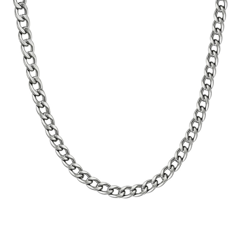 Titanium Steel Necklace Accessories Hip Hop Jump Di Clavicle Chain