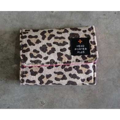 Head Porter Plus Leopard 3 Part Wallet (Woman) (MiNi Magz Apx) - 00037