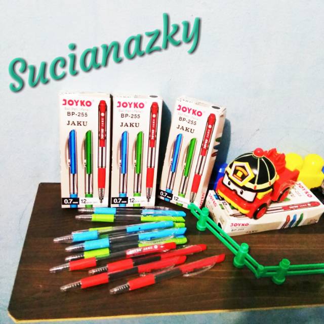 

Pulpen Joyko mini kecil berkualitas warna tajam