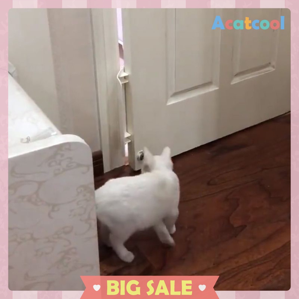 Dog Cat Door Opener Automatical Puppy Kitten ABS Doors Opening Enter Freely