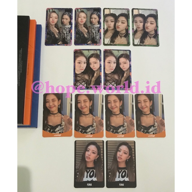 ITZY IT'Z ME OFFICIAL PHOTOCARD [YEJI LIA RYUJIN CHAERYEONG YUNA]