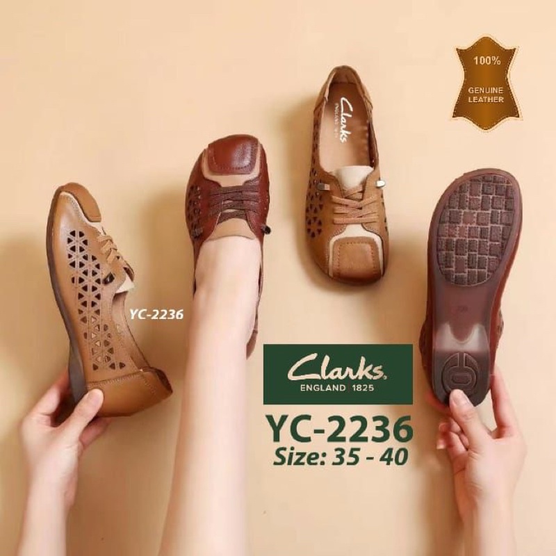sepatu wanita clarks yc 2236