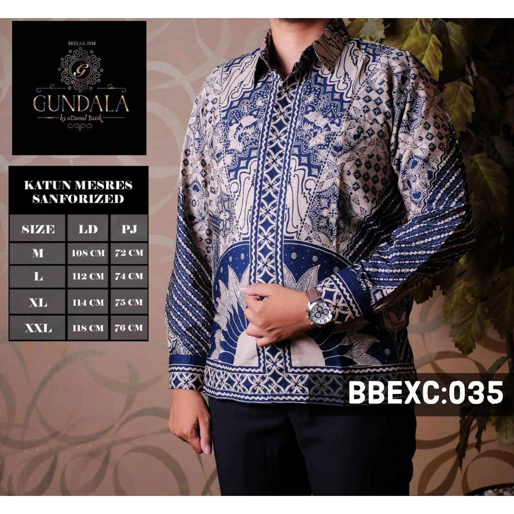 Jual Batik Kemeja Lawasan Indigo Indonesia|Shopee Indonesia