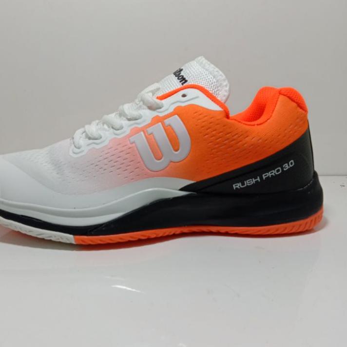 Berkualitas Sepatu Tenis Wilson Sepatu Olahraga Tenis Wilson Sepatu Wilson Rush Pro 3.0 Original 