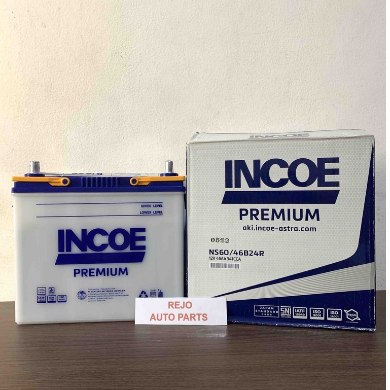 Aki Incoe Premium NS-60, NS-60L, NS-60L(S) & NS-60S