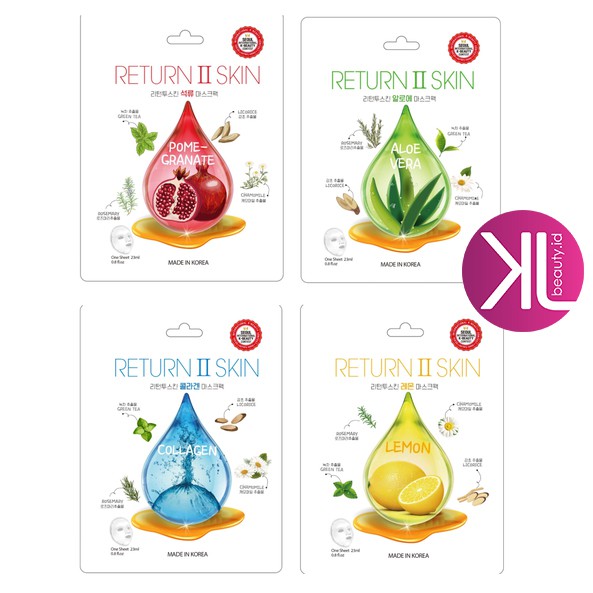 Limited Penghabisan Stok Return II Skin Mask sheet Masker wajah