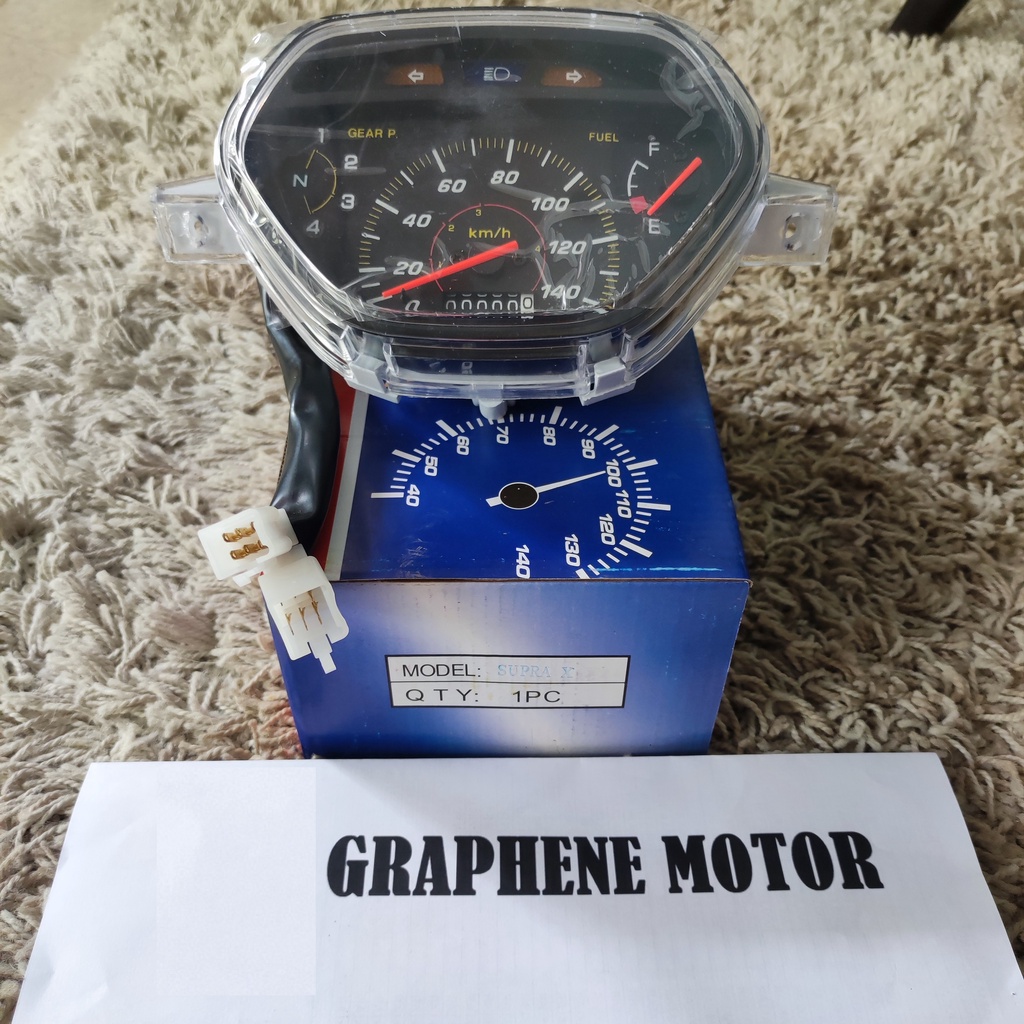 Speedometer / Spedometer / Kilometer Assy Komplit Supra X 100 Lama X XX Fit Old  Merk OSK / OKB Spid