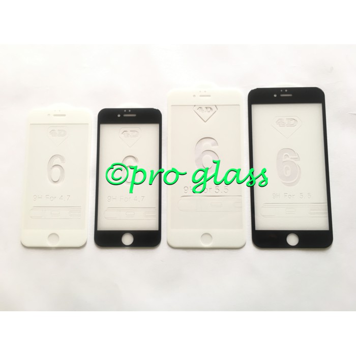 Iphone 6 / 6s / 6 Plus / 6s+ 5D 6D Full Cover Magic Glass Premium Tempered Glass