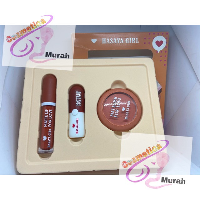 [ 3in1 ] paket hasaya girls / paket cantik hasaya girls best seller