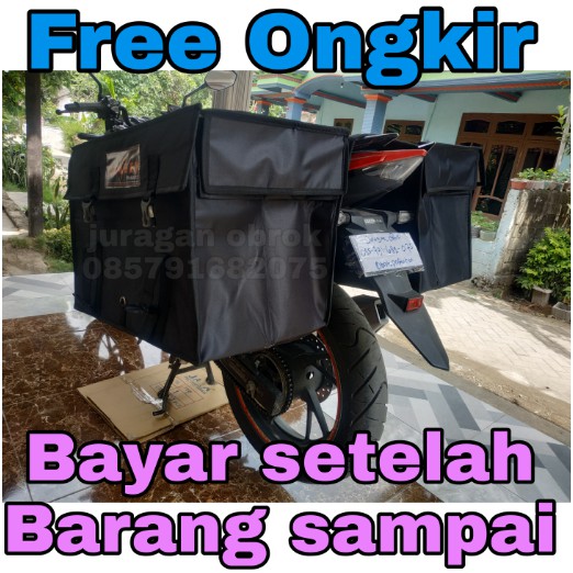 tas obrok kurir motor besar jumbo / TAS OBROK / TAS POS MOTOR / TAS SALES ( MERK FRES DAN GOLDEN )