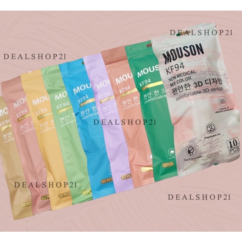 MASKER KF94 KOREA 4PLY / KF94 MOUSON / KF94 EZIO