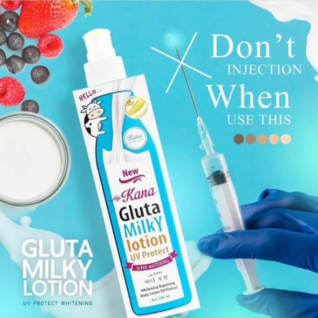 My kana gluta milky lotion