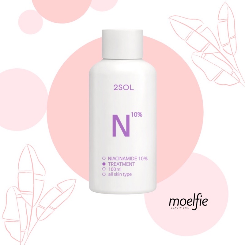 [⚠️CLEARANCE⚠️] 2SOL NIACINAMIDE 10% 20% TREATMENT SERUM / AMPOULE / BOOSTER 30ml / 2SOL COSMETIC