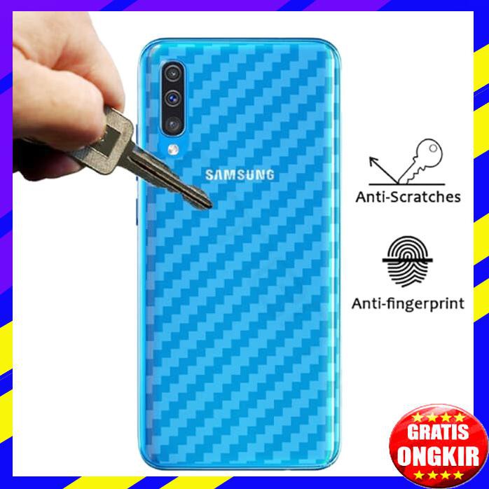 ACC HP SAMSUNG GALAXY S10 LITE SKIN CARBON GARSKIN ANTI GORES BELAKANG
