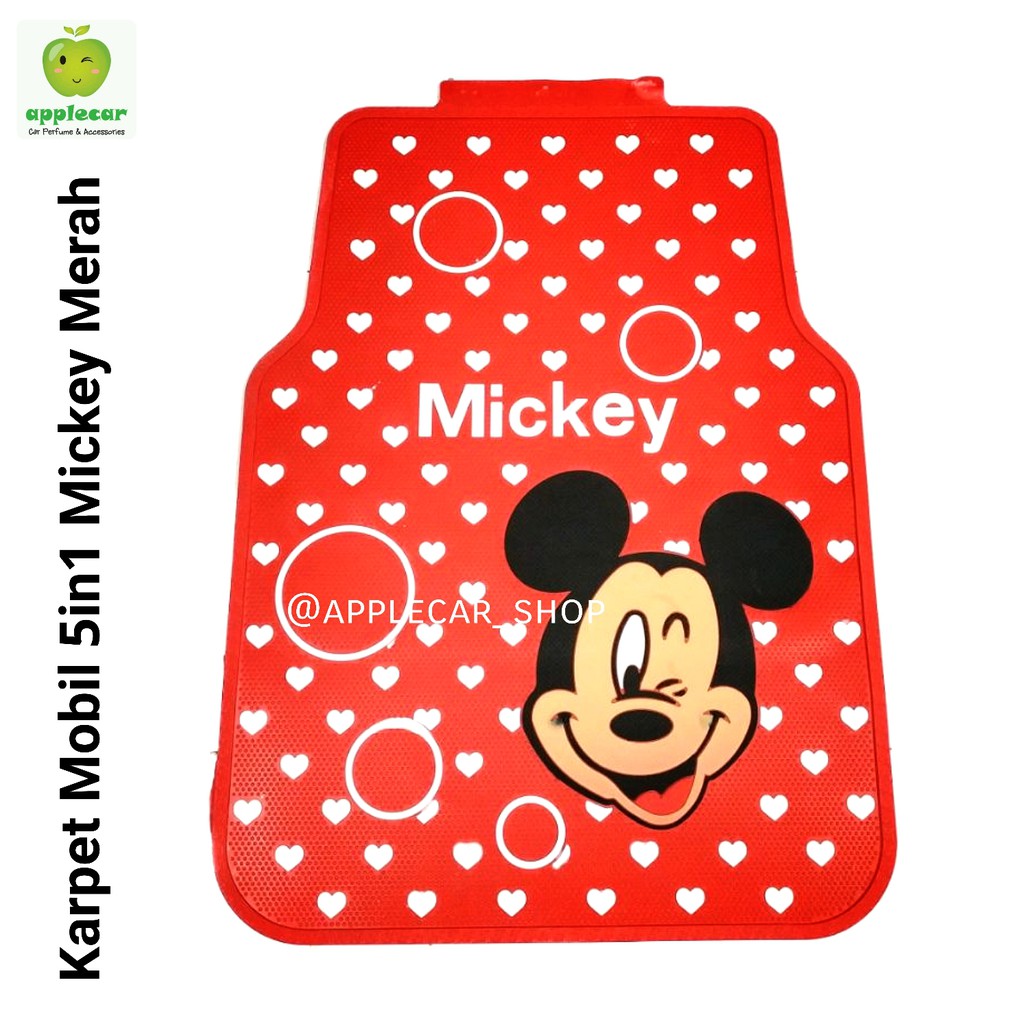 Karpet Mobil Alas kaki Mickey Mouse 5in1