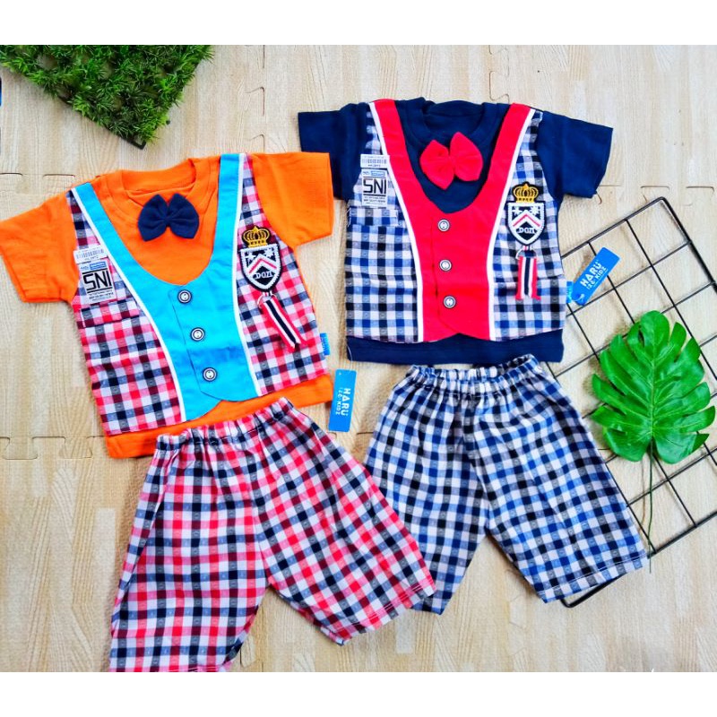 PREMIUM Baby tuxedo 0-18 bulan set tuxedo bayi baju kondangan celana PANJANG / SETELAN TUXEDO BAYI 0-18 bulan HOGWARTZ