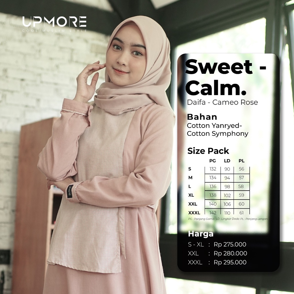 GAMIS UPMORE TERBVARU DAIFA SERIES 2022| GAMIS SYAR'I TERBARU| NEW LAUNCHING| BEST SELLER