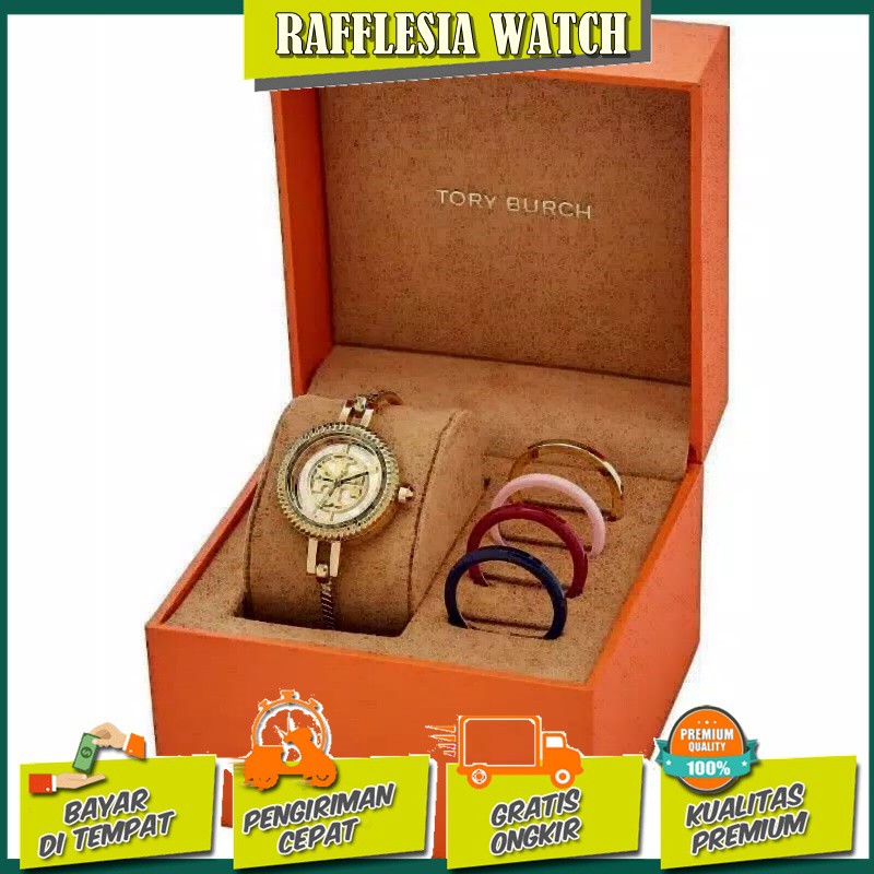 JAM TANGAN WANITA TORY BURCH TBW 4037 ORIGINAL