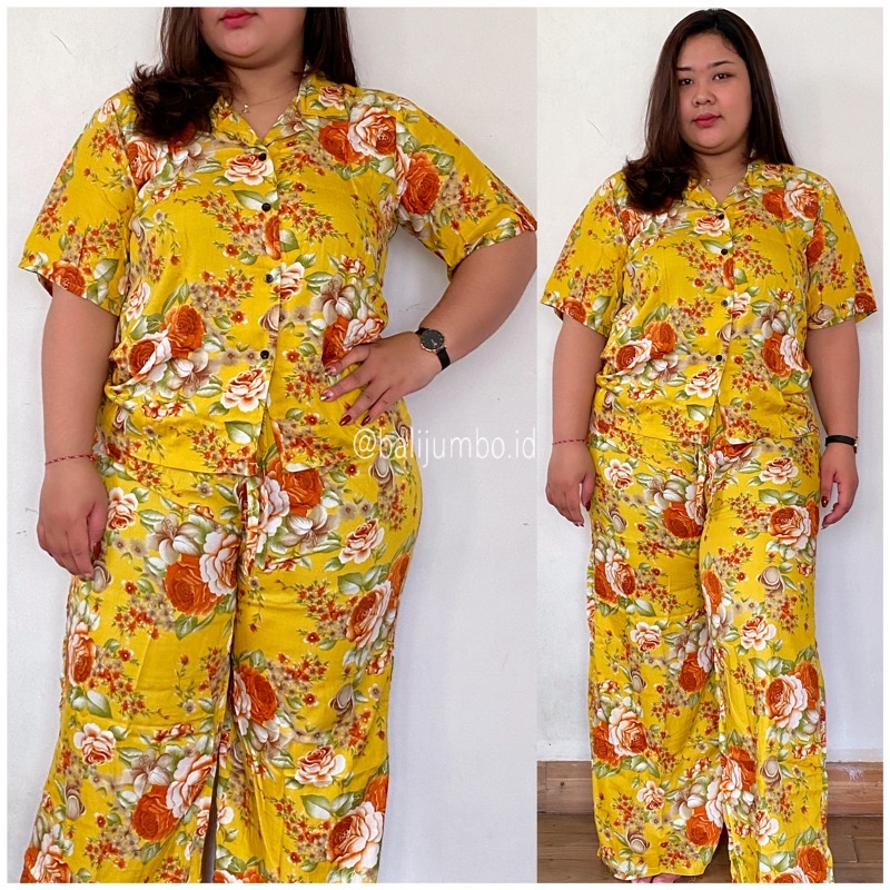 BAJU TIDUR PIYAMA JUMBO XXL