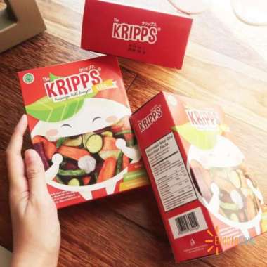 The Kripps Lite / Keripik Buah Sayur / Vegan 60 gram